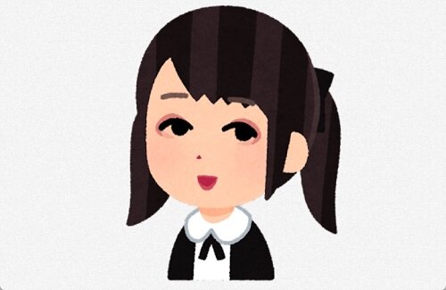 【画像】地雷系女子さん「友達が描いたすっぴんで麺啜ってる私の絵がこちら」