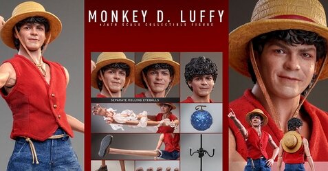 実写ドラマ版『ワンピース』早くもルフィ・ゾロがフィギュア化ｗｗｗｗｗ