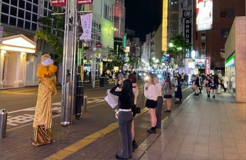 【画像】福岡の中洲、ガールズバーの呼び込みばかりになるｗｗｗｗｗｗｗｗｗｗ