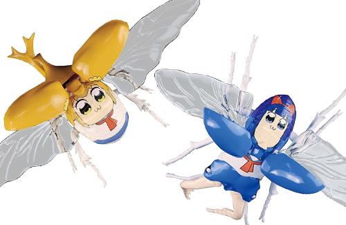 【ポプテピピック】ポプ子とピピ美仕様の「カブトムシ/クワガタムシ」プラモデルが登場ｗｗｗｗｗｗｗｗ