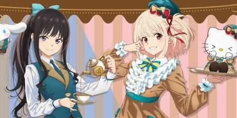 【可愛い】『リコリス・リコイル×サンリオ』第2弾が7日より開催決定！描き下ろしが良すぎる