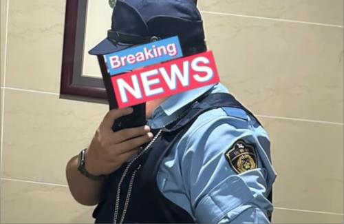 中国人さん、神奈川県警の制服を手に入れてしまう…