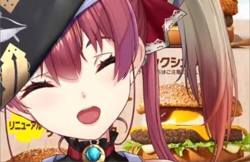 「マクドナルド」×「ホロライブ・宝鐘マリン」のコラボPVかわいい