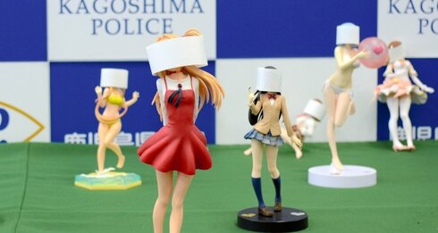 『峰不二子』などの魔改造フィギュアを販売した男を逮捕！29点の改造フィギュアが押収される