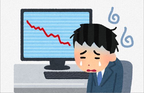 【悲しい】ゲーム関連の株が下がり続ける…