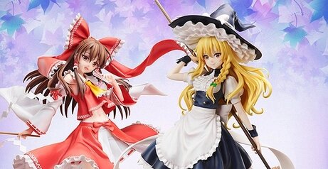 【？？】東方Project『霊夢＆魔理沙』をイメージしたクワガタ・カブトムシ模型が登場ｗｗｗｗｗ