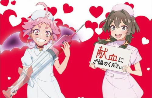 「真夜中ぱんチ」×「東京都赤十字血液センター」、献血コラボキャンペーン開催決定！イラストかわええ