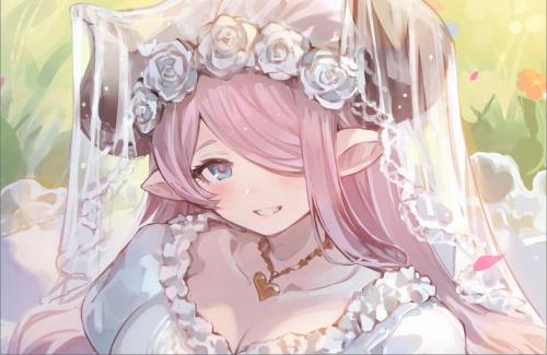 【グラブル】ウェディングドレス姿のナルメアがあまりにも可愛すぎる・・・