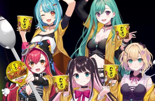 「カレーメシ」と「ぶいすぽっ！」がコラボ！！オリジナルマウスパッドの販売も決定！