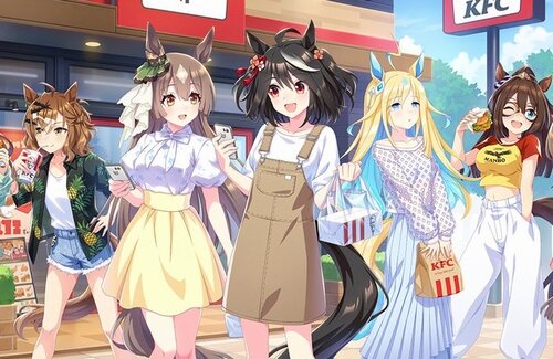 【ネットオーダー限定】KFC×ウマ娘のコラボが8/24から開始！！ゲーム内アイテムがもらえるセットが登場！