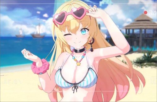 【ステラソラ】公式の3D水着動画！！　めっちゃ揺れとるｗｗｗｗｗｗｗｗｗｗ