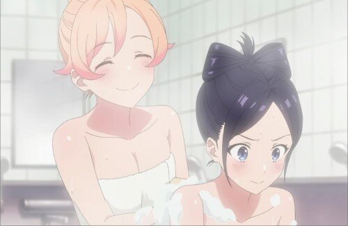【画像】夕方アニメさん、エチチな入浴シーンを流してしまうｗｗｗｗｗｗｗｗｗｗ