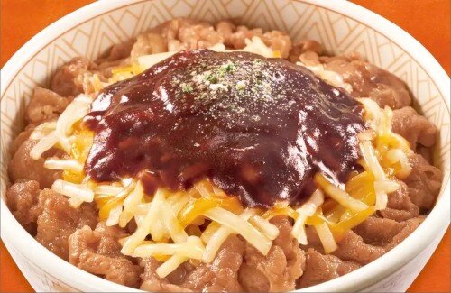 すき家、「デミグラスチーズ牛丼」の発売が決定