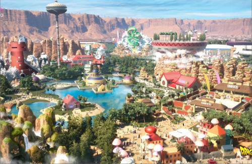 『ドラゴンボール』テーマパークの建設が決定！7つのエリアで構成された敷地に「カメハウス」「カプセルコーポレーション」など、作品を象徴するさまざまな建物を再現