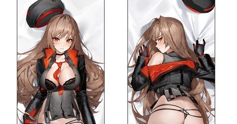 【勝利の女神：NIKKE】公式のｴｯｯｯｯｯ過ぎる抱き枕が5種も登場ｗｗｗｗ