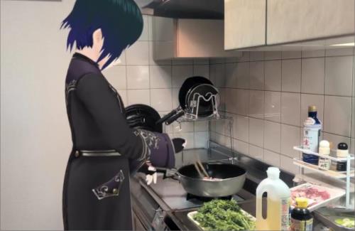 【すげえ】VTuberアバターの状態で料理動画撮れるのか・・・
