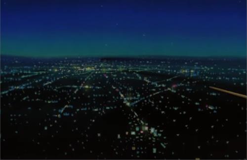 【画像】80年代アニメのこういうひと気のない夜の青っぽい町が大好物ｗｗｗｗｗｗ