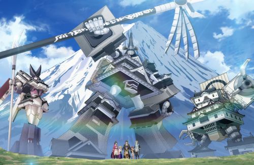 熊本城など“城”がロボットに変形するアニメ『城郭合体オシロボッツ』の映像が公開！出演・林原めぐみ、鈴村健一ら