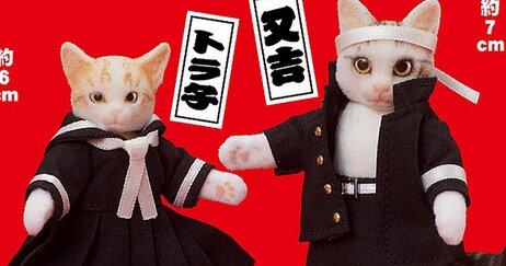 【令和ぞ】『なめ猫』がアクションフィギュア化して10月に発売決定！