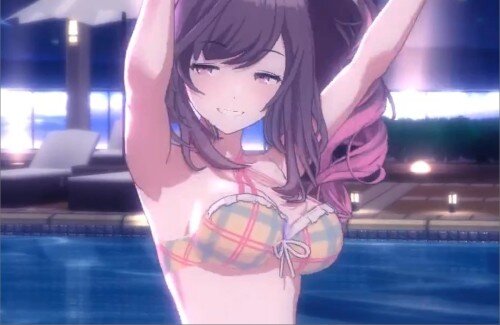 【シャニソン】恋鐘は水着姿で踊るとすごい揺れるな・・・