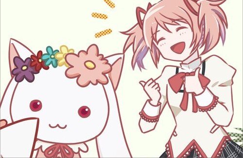 「魔法少女まどか☆マギカ TV Edition」、キュゥべえ役・加藤英美里さんが描いたエンドカードが可愛い