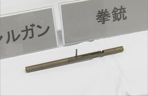 ペン型の拳銃を所持していた男性が逮捕・・・自作の「対戦車砲」も押収される