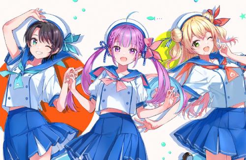 「ホロライブ」×「かっぱ寿司」キャンペーンが決定！店内飲食限定『NEGI☆Uセット』を発売