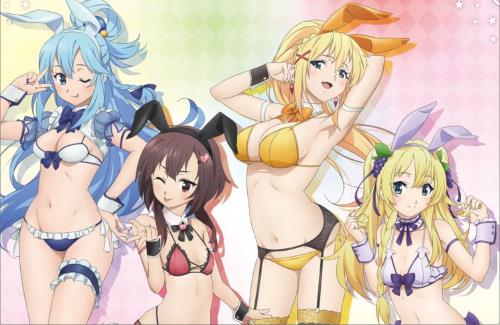 『この素晴らしい世界に祝福を！3』、バニー風水着の新作グッズがエチすぎるｗｗｗｗｗｗｗｗｗｗｗｗ