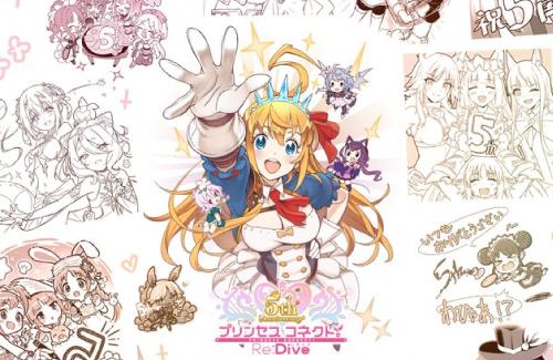 【プリコネ】運営チームが「5周年記念の寄せ書き」を公開！みんな上手いな