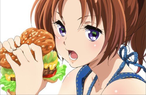 【ユーフォ】本日は「ハンバーガーの日」　夏紀先輩かわいい