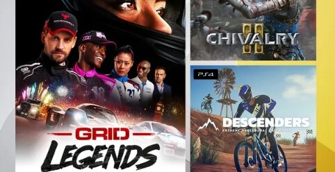 『PS+』5月のフリープレイタイトルが公開！「GRID LEGENDS」「Chivalry 2」「Descenders」
