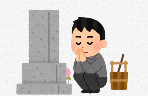 お坊さん『夏のお墓参りは出来れば２人以上で行ってください。墓地には１人で行かないほうがいいです。』