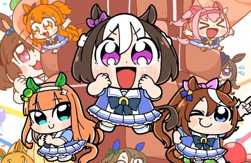 『ウマ娘』公式アンソロジーコミックの表紙を「大川ぶくぶ」先生が担当！！