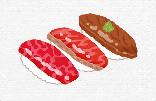 【画像】X民さん、「肉寿司食べ放題」で当たりの店を引くｗｗｗｗｗｗｗｗｗｗｗｗ