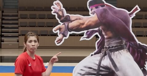 【動画】『ストリートファイター6』霊長類最強・吉田沙保里さんによるリュウの倒し方ｗｗｗｗｗ