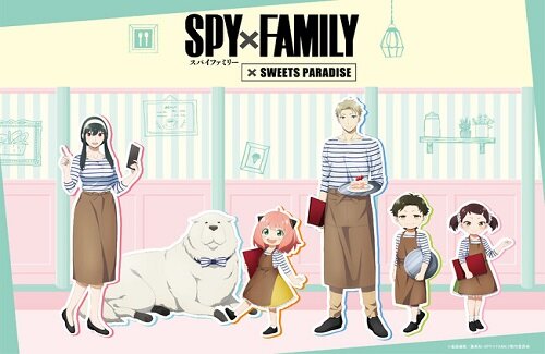 【わくわく】『SPY×FAMILY』のコラボカフェがスイーツパラダイスで11月12日より開催決定！