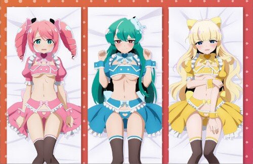 アニメ「魔法少女にあこがれて」マゼンタ、アズール、サルファのドスケベグッズ発売ｗｗｗｗｗｗｗｗ