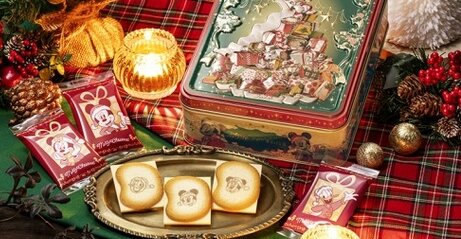 【箱可愛い】東京ばな奈がディズニーとコラボした“ミッキーのクリスマス限定スペシャル缶”を発売へ！