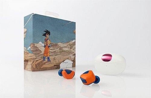 『ドラゴンボールZ』の完全ワイヤレスイヤホンが登場！孫悟空（CV：野沢雅子）とベジータ（CV：堀川りょう）による録りおろしオリジナルガイド音声を収録