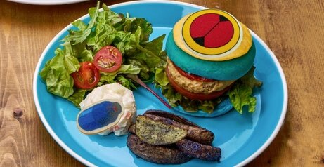 『ロックマンエグゼ』コラボカフェで出るバーガーの色ｗｗｗｗ