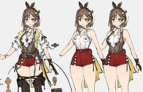「ライザのアトリエ3」、ライザたちの設定資料を公開！やっぱ太いよね…