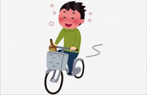 自転車に乗りながら水分補給すると、罰金5000円ｗｗｗｗｗｗｗｗｗ