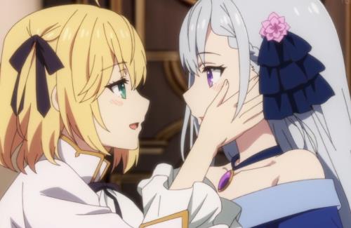 アニメ「転生王女と天才令嬢の魔法革命 2話」すごく百合百合しいな