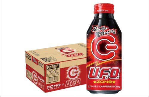「ZONe ENERGY」×「U.F.O.」のエナドリ”コラボ缶”が登場ｗｗｗｗｗｗｗｗ　6月24日から販売開始