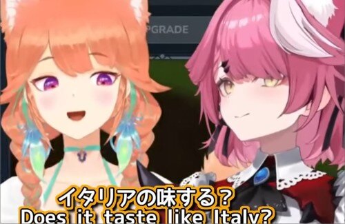 イタリア人VTuber『サイゼリヤのティラミスは本物。イタリアの味がする』
