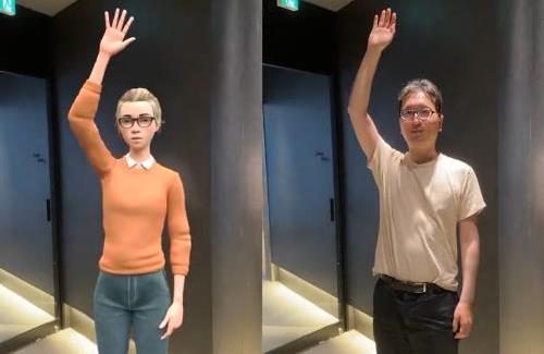 【動画】実写の人物を3DCGキャラクターに置き換えるWebサービスすごいな…