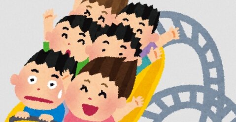 ジェットコースターで客の体を固定する安全バーを上げる作業中に係員が落下する事故が起きてしまう