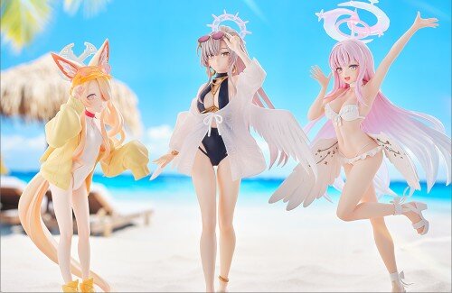 【ブルアカ】セイア、ナギサ、ミカのプライズフィギュアが登場！！　すぐ無くなりそうだな