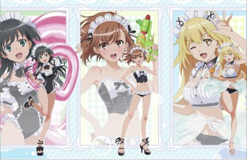 「とある科学の超電磁砲T」×「ドン・キホーテ」コラボが決定！！メイド水着エッッッッッッ