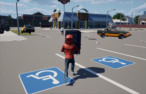 【ク●ゲー】生きてピザを住人に届けるゲーム『Run Pizza Run』を発表！流行りそうな予感